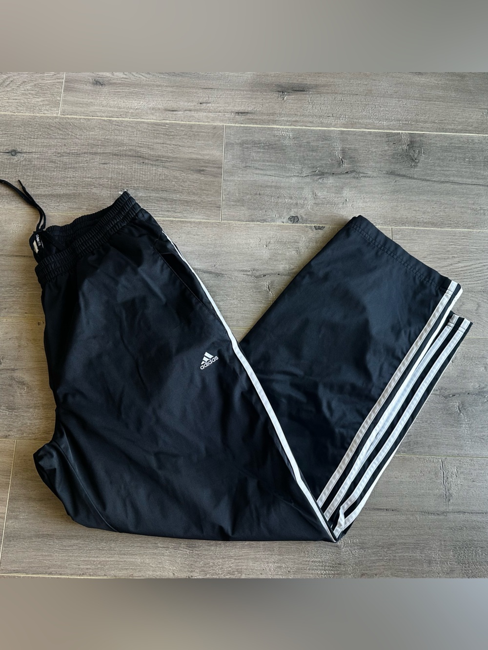 adidas ClimaLite Athletic Outdoor Pants Zipper Ankle